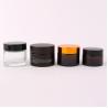 Buy cheap Straight Side Cosmetic Bottle Packaging 1 oz 2oz 4oz Clear Glass Cream Cosmetics Jar from wholesalers