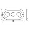Buy cheap Red Green Blue White 180W 12V Underwater LED Boat Lights from wholesalers