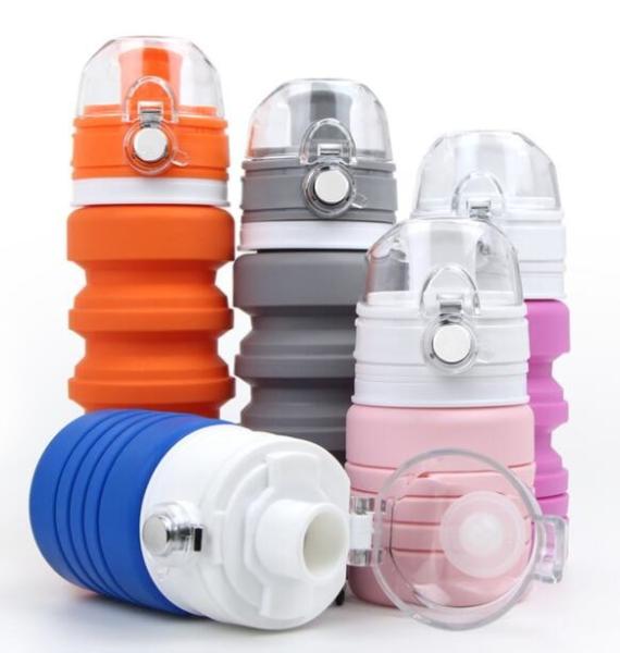 Buy cheap Leak Proof Collapsible Travel Water Bottle FDA Approved For Camping from wholesalers
