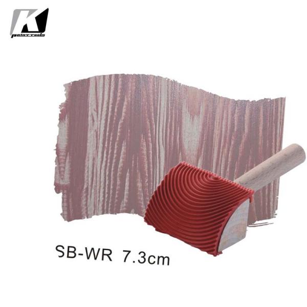 Buy cheap 2.5 Inch Anticorrosive Wood Grain Painting Tool Brush Anti Erosion from wholesalers