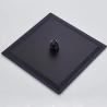 Buy cheap Ultra Thin Square SS Rainfall Shower Head Matte Black Polished from wholesalers