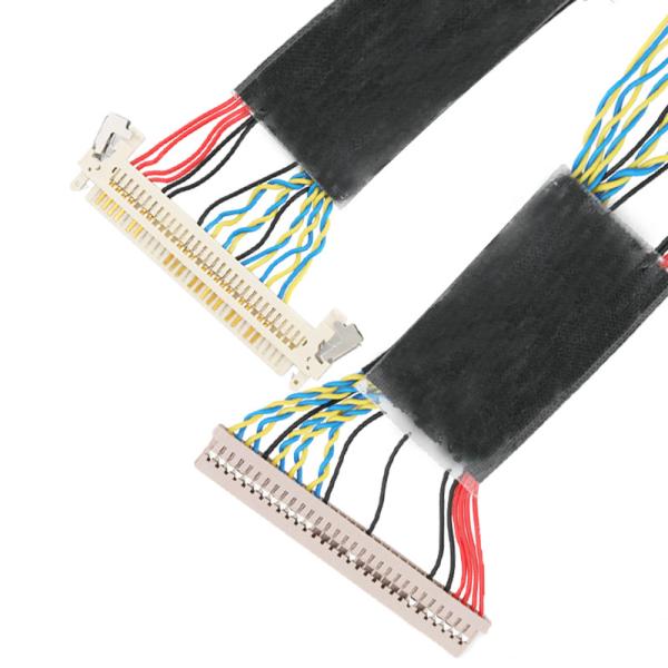 Buy cheap HRS DF14-30S-1.25C 30PIN TO JAE FI-X30 30pin LVDS EDP Cable Assembly from wholesalers