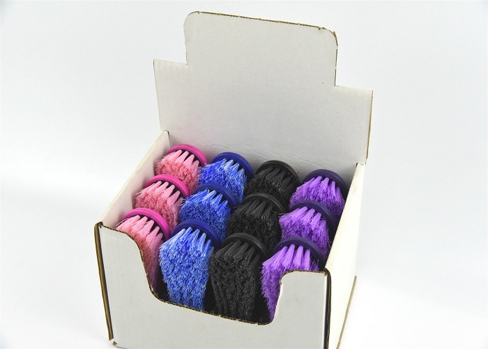 Equestrian Horse Grooming Brush Set , Colorful Horse Cleaning Brush Set