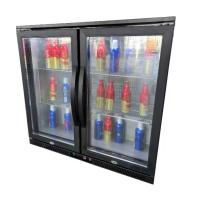 Buy cheap 230L Upright Display Bar Fridge With Glass Door Stainless Steel R600a R134a product