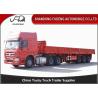 Buy cheap 50 ton bulk cargo container transport tri axles semi trailer with fence from wholesalers