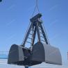 Buy cheap Four Rope Mechanical Grab Bucket 27 CBM Dual Claw Clamshell Grab from wholesalers