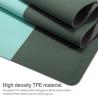 Buy cheap Woven Label Printing Yoga Exercise Mat , Colorful Yoga Mat 80cm from wholesalers