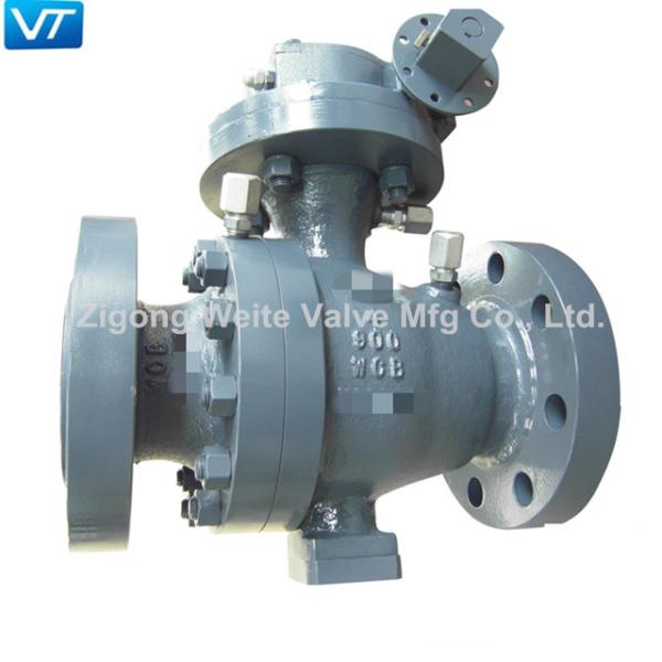 Buy cheap OEM ODM 900lb Trunnion Mounted Ball Valve DBB 4 Inch Bolts Connected from wholesalers
