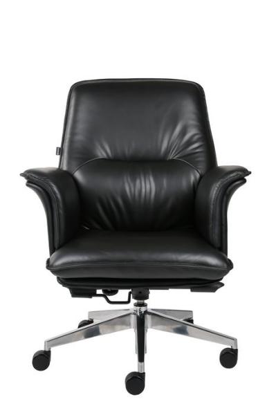 Buy cheap PU Leather Drafting Chair , DIOUS 0.29m3 Leather Swivel Office Chair from wholesalers