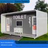 Buy cheap Outhouse Portable Toilet With Shower , Integrated Public Toilet from wholesalers