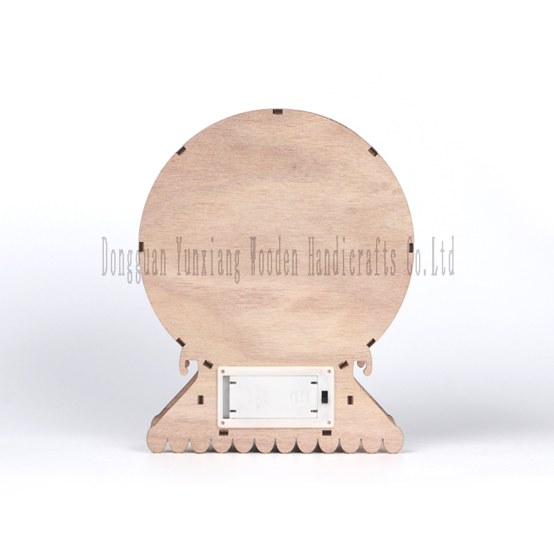 LED Light Wood Christmas Decoration Wood Crafts Gifts for Xmas Party Decor