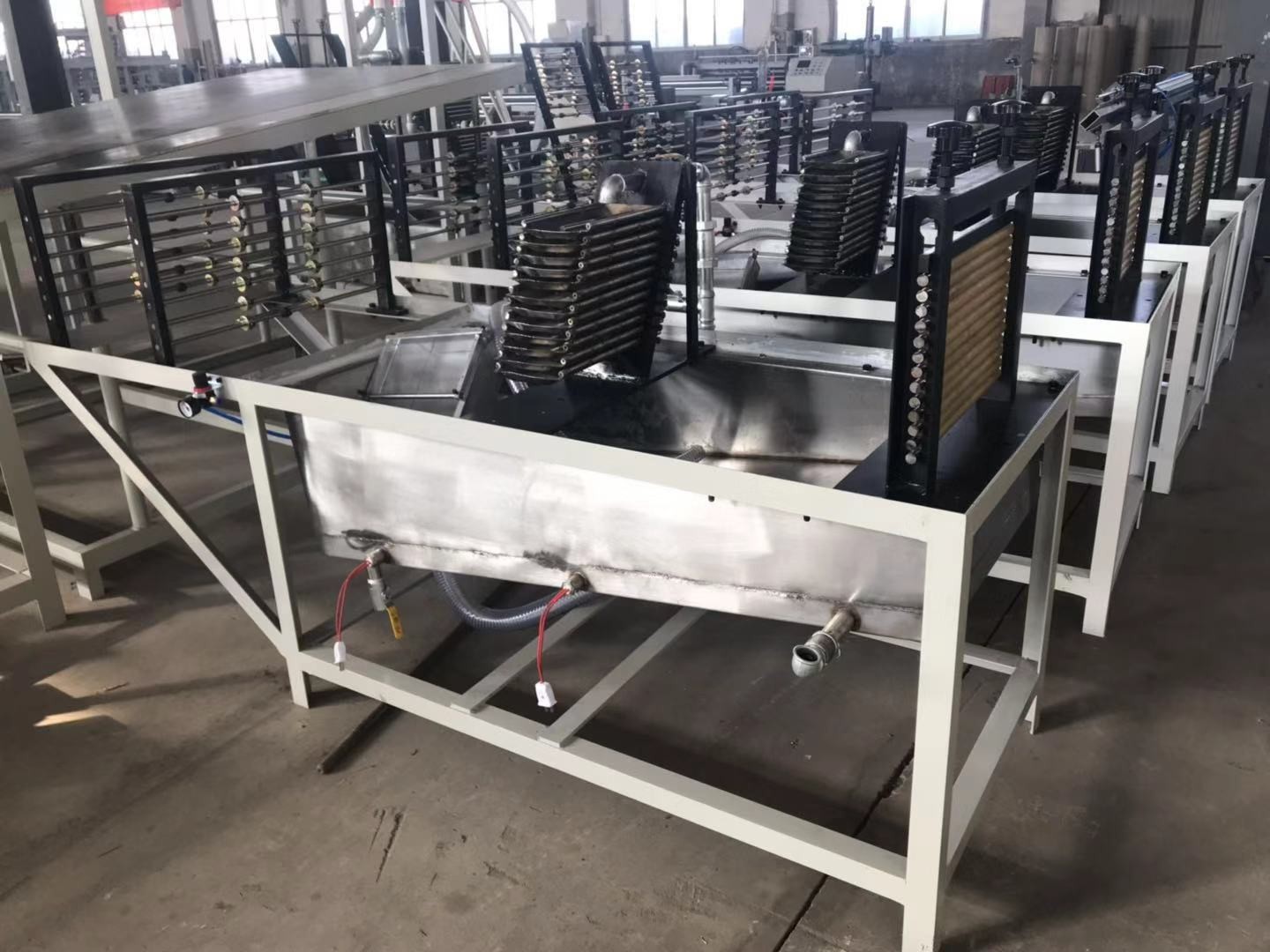 Two Heads 7.5kw Paper Pipe Machine Double Sides Glue Digital Control