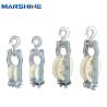 Buy cheap Heavy Duty Nylon Sheave Dual-Stringing Block Conductor Cable Pulley Block from wholesalers