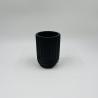Buy cheap 3pcs Sand Stone Bath Kit Round Shape Swirl Stripe Lotion Dispenser Black ABS Pump Tumbler Toothbrush Tray from wholesalers
