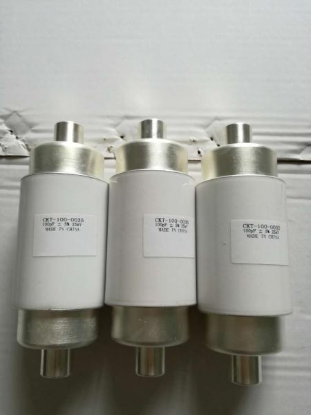 Buy cheap Low Loss 75PF 25KV Fixed Vacuum Capacitors CKT75/25/82 Replace CKT-75-0035 from wholesalers