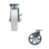 Buy cheap 8x2 Inch Cast Iron 300kg Capacity Hollow Swivel Lock Heavy Duty Casters from wholesalers