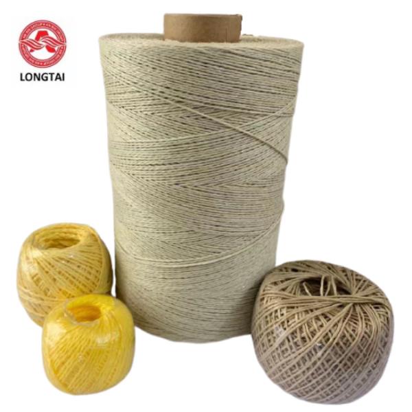 Quality 480tex 3ply 240tex 2ply Twine Polypropylene Twisted Thread Sausage loop twine for sale