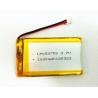 Buy cheap Ultra Thin Lithium Polymer Battery 503759 3.7V 1300mAh Cycle Life 500 For GPS Tracker from wholesalers