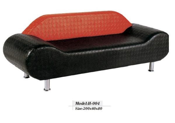 waiting chair for hair salon /wait couch with competitive price / leather sofa H