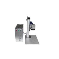 Buy cheap 30/20W Portable Fiber Laser Marking Machine 20W Mini fiber laser marker Small product