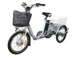 Perfect for Daily Electric Tricycle 250W 3 Wheel Bike With Basket EB01 20" Wheel