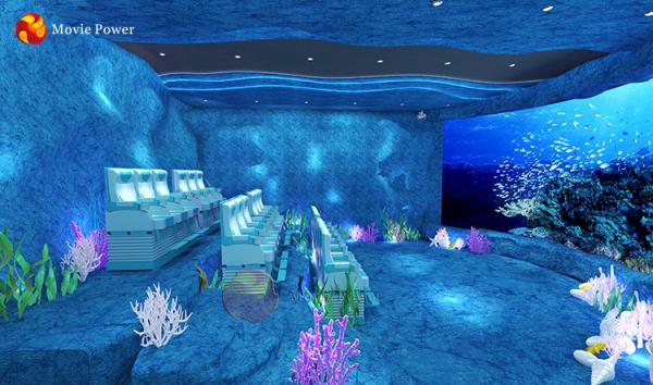Buy cheap Theme Park Ocean Design 4d Motion Theater 20-200 Seats from wholesalers