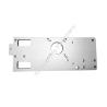 Buy cheap Milling Turning Food Machinery Parts Left Plate Anodizing Machined Aluminium Parts from wholesalers