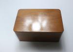 Pine Wood Handmade Wooden Boxes Nature Color Varnished For Gift Packaging