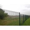 Buy cheap Corrosive Resistant Peach Post V Shaped 55*150mm Mesh 3D Fence Panel from wholesalers