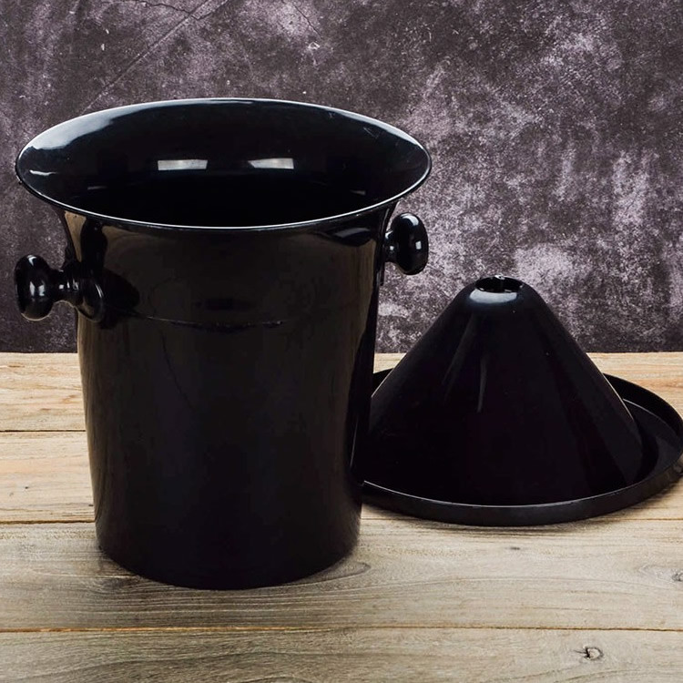 Polypropylene Plastic Wine Tasting Spittoon Bucket 3.7L 2L