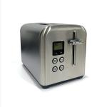 Led Display 900W Digital Bread Toaster 2 Slice Extra Wide Slot Compact