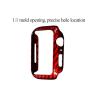 Buy cheap Shock Resistant Glossy Red Aramid Fiber Watch Case For Apple from wholesalers