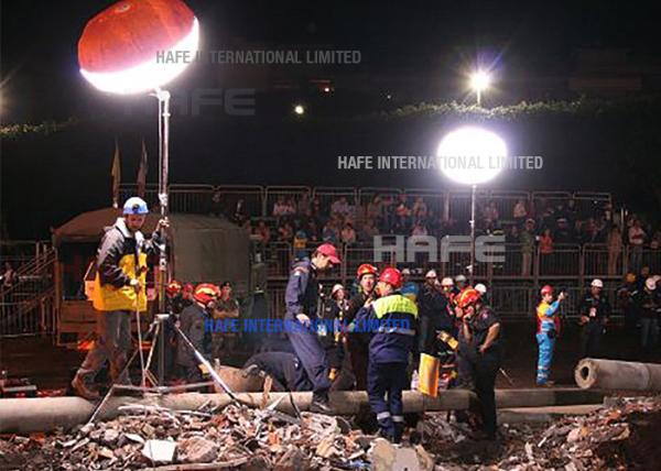Buy cheap Mobile Industrial Site Balloon Light Metal Halide 300W Work For Earthquake Rescue from wholesalers