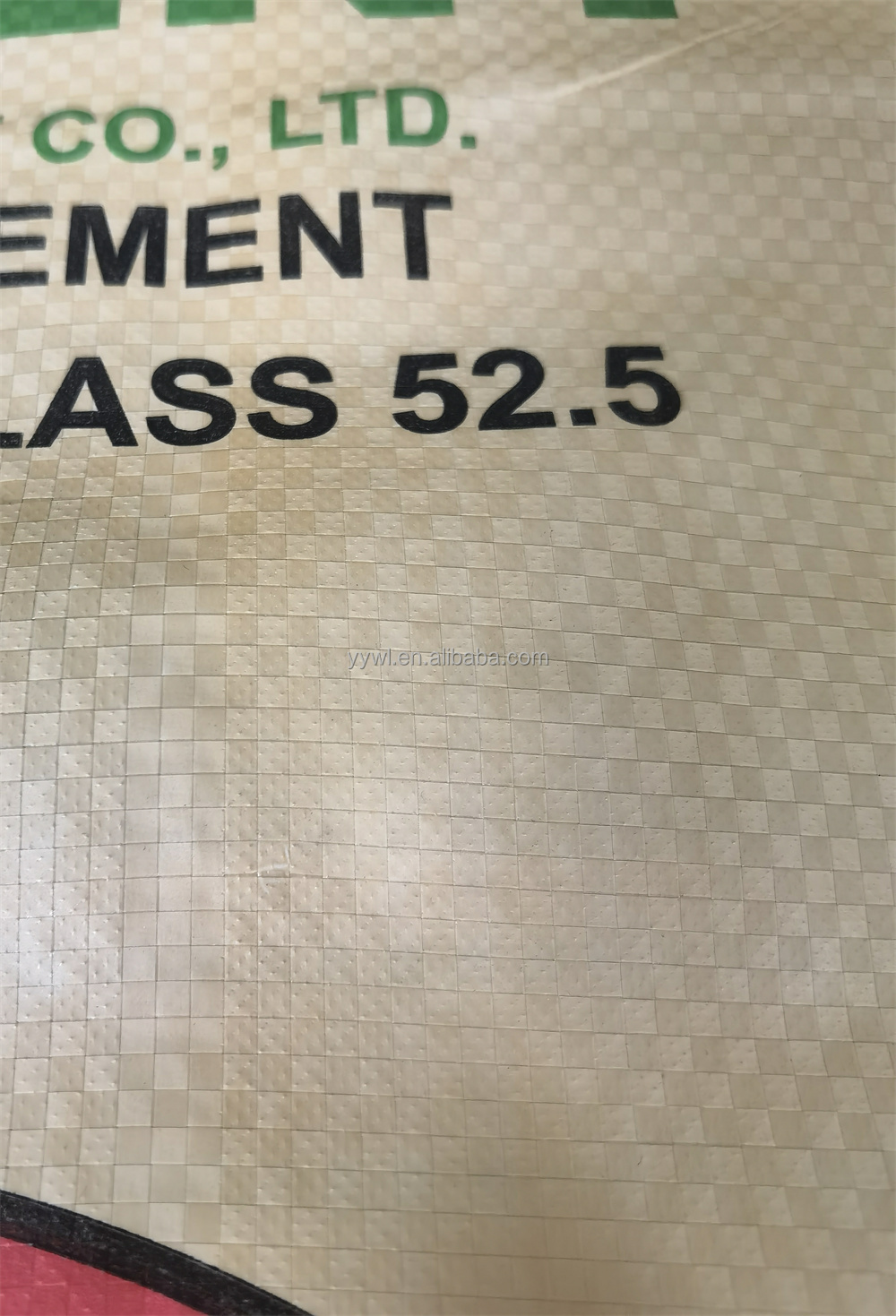25kg 50kg Eco Friendly Woven Empty Bag Of Cement Plastic Cement Bag