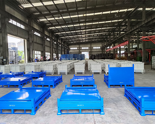Detachable Metal Cages Mesh Pallet Container Wire Mesh Stillages Cage Box