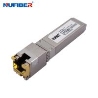 Buy cheap Copper Transceiver 10G SFP RJ45 10 100 1000 10000Base-T UTP Compatible with product