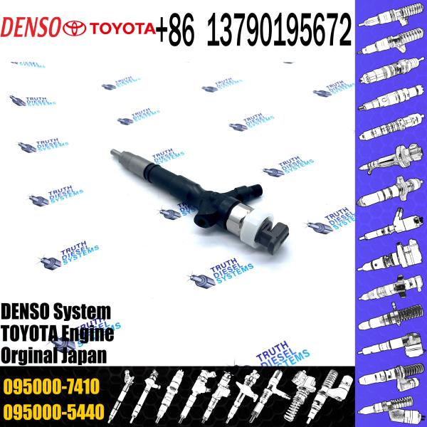 New Common Rail Injector 095000-6760 095000-7030 095000-7400 for 1KD 2KD Diesel