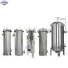 Buy cheap Stainless Steel Multi Bags Filter Housing Industrial Water Filters For Food Industry from wholesalers
