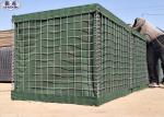 Assembled Security Sand Filled Barriers , Defensive Welded Gabion Box