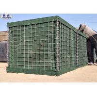 Buy cheap Assembled Security Sand Filled Barriers , Defensive Welded Gabion Box product
