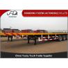 Buy cheap 40 Tons Heavy Duty Flatbed Trailer / Cement Bag Transport Flatbed Trailer Truck from wholesalers
