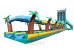Super long tropical rainforest slide WSS-276/0.55mm PVC Material For Adults