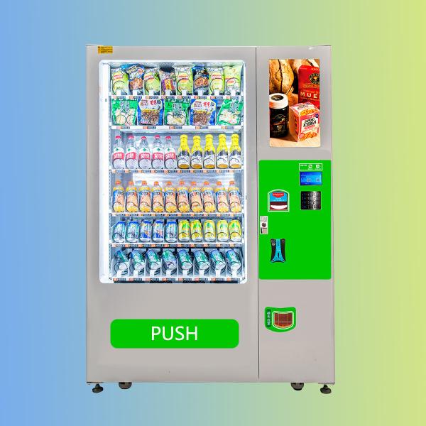 Buy cheap Attractive Design Elevator Champagne Beer Bottle Water Vending Machine Snack Drink Combo Vending Machine 24hrs Self Serv from wholesalers