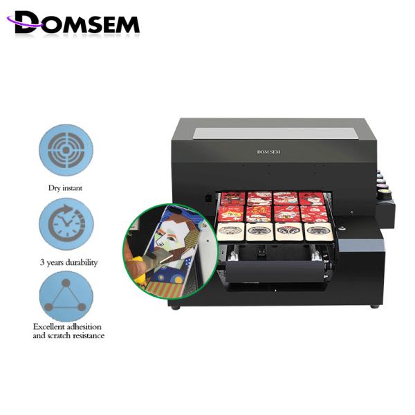 Buy cheap Plastic Photo Id Card Printing Machine 6×500 Ml / Set UV Ink Included from wholesalers