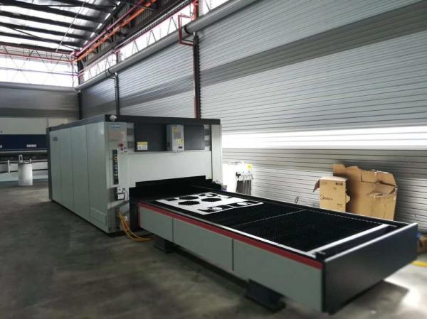 Buy cheap 2000W Fiber CNC Laser Cutting Machine Double Driving Synchonous Technology from wholesalers