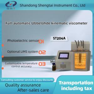 Buy cheap Fully Auto Kinematic Viscometer Ubbelohde Capillary Viscometer Relative Method ST204A from wholesalers