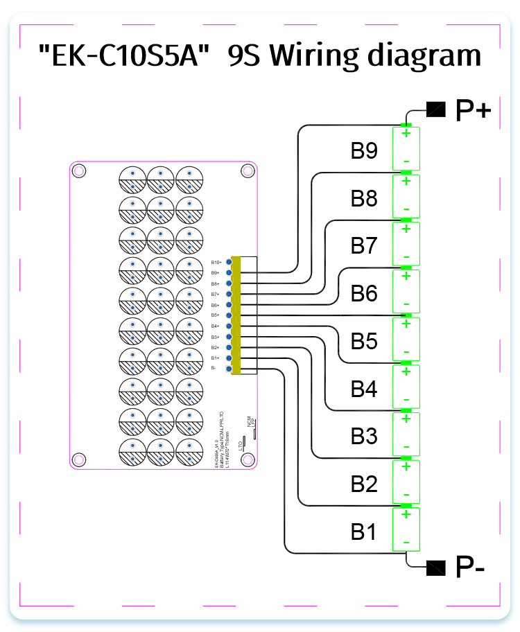 Lifepo4 Battery Equilibrium 8-10s 5A Active Balancer Lithium li-lion/Lipo/LTO Battery Cell Balancer For RV Car