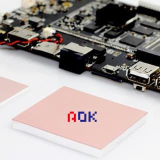 Buy cheap 100x100x1mm SSD Thermal Pad , Silicone Thermally Conductive Interface Pads from wholesalers