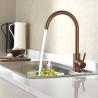 Buy cheap Stainless Steel 304/316 Material Kitchen Fitting Single Handle Sink Faucet Hot Sales Water Faucet With Copper Color from wholesalers