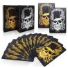 Buy cheap Durable Foil Stamping Black And Gold Playing Cards Waterproof 280gsm from wholesalers